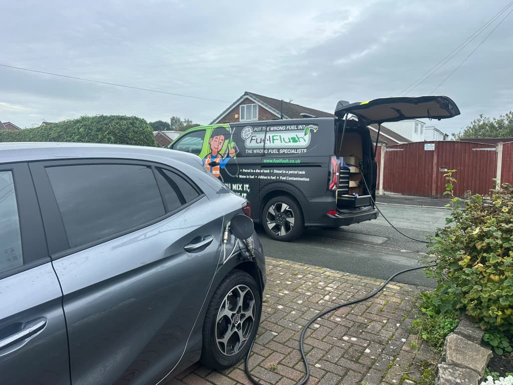 Fuel Flush wrong fuel assistance covering Eccles